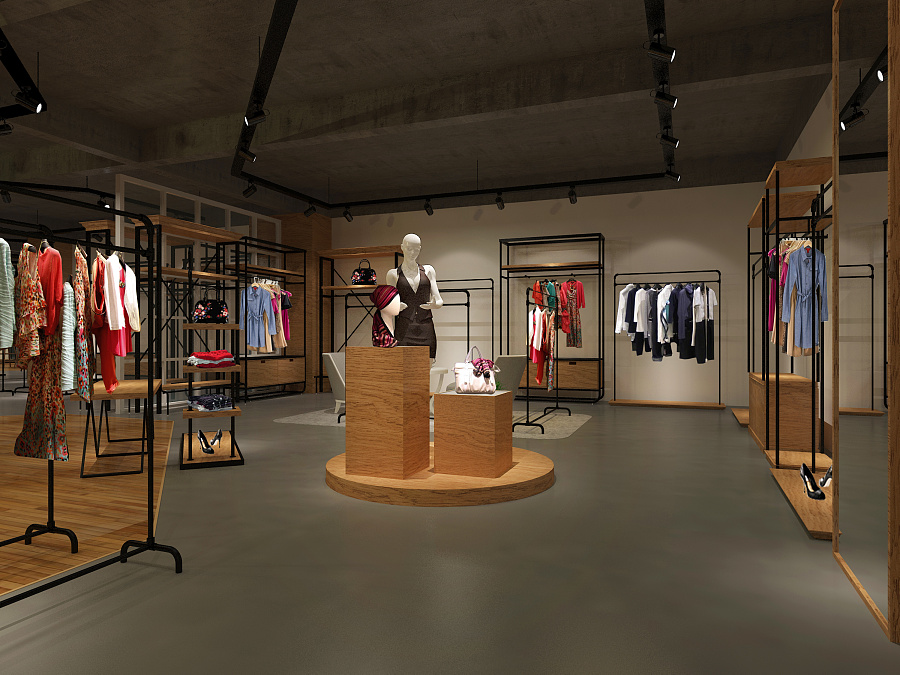 服裝展廳設(shè)計(jì)